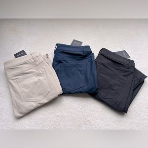 Lululemon Mens 31 waist 32 Length Commision Pants - Slim Fit (3 Pairs)